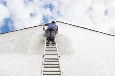 Peinture extérieure à Saint-Uze — façades et ravalement